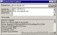 Remote Host Explorer screenshot